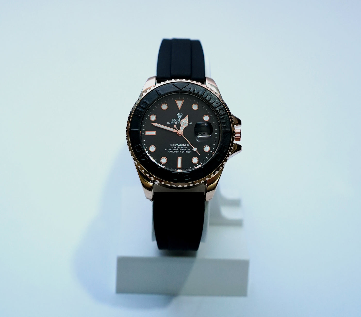 ROLEX SUBMARINER BLACK & GOLD - Bin Qasim Official