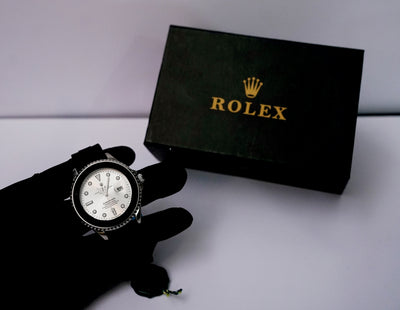ROLEX SUBMARINER BLACK & SIVER - Bin Qasim Official